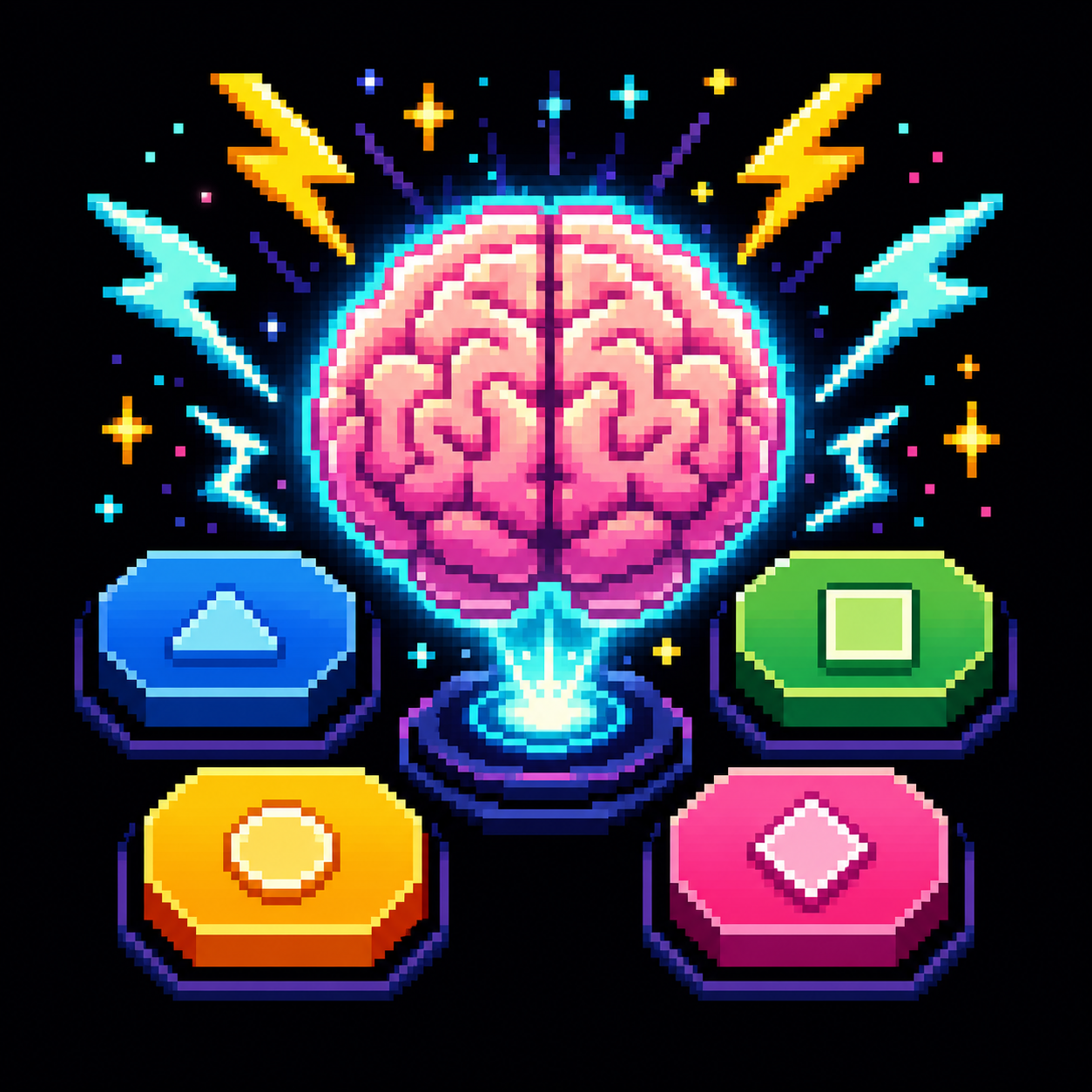 Brain Drain tile artwork